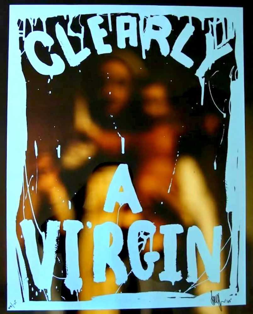Beejoir, ‘Blurry Mary’, 07-04-2008, Print, 1 Colour hand pulled screen print onto a very High Quality Duratran, Souled Out Studios, Numbered