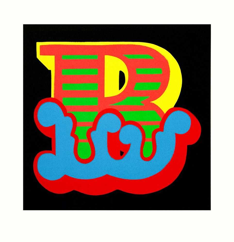 Ben Eine, ‘B (Version 3)’, 14-06-2015, Print, 6 colour screen print on Somerset Satin 300gsm paper, Jealous Gallery, Numbered