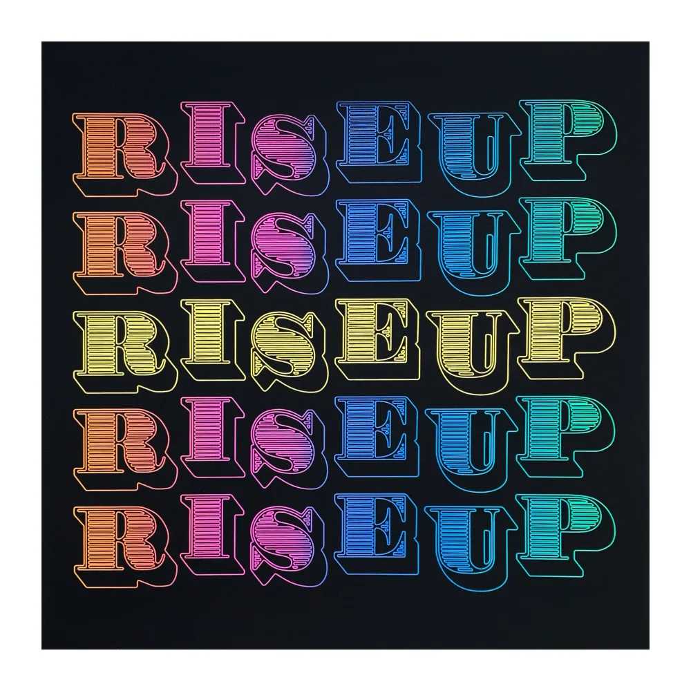 Ben Eine, ‘Rise Up’, 12-03-2020, Print, 1 Layer Screenprint Blend with 1 Colour Screenprint Overlay on Somerset Satin 300gsm Paper, Jealous Gallery, Numbered