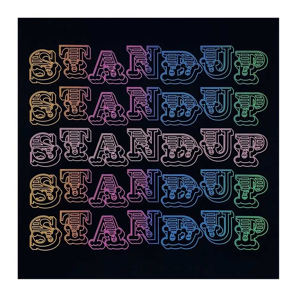 Ben Eine, ‘Stand Up’, 12-03-2020, Print, 1 Layer Screenprint Blend with 1 Colour Screenprint Overlay on Somerset Satin 300gsm Paper, Jealous Gallery, Numbered