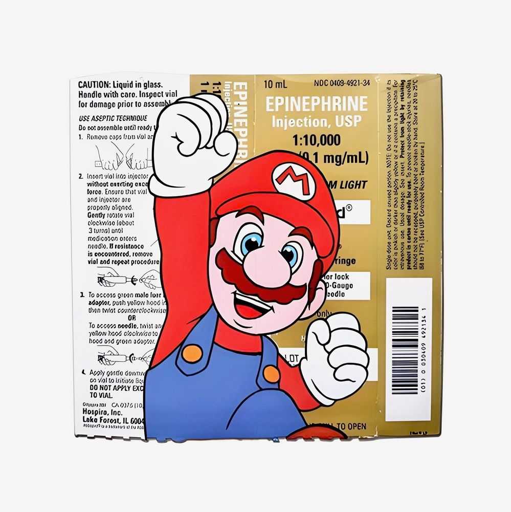 Ben Frost, ‘Super Mario’, 28-08-2018, Print, Giclee Print, Stolen Space, Numbered