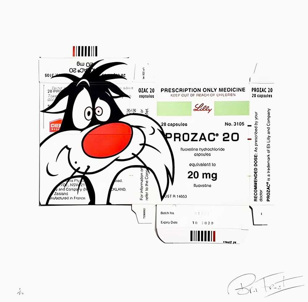 Ben Frost, ‘Sylvester On Prozac’, 07-02-2021, Print, Giclee Print, Self Released, 