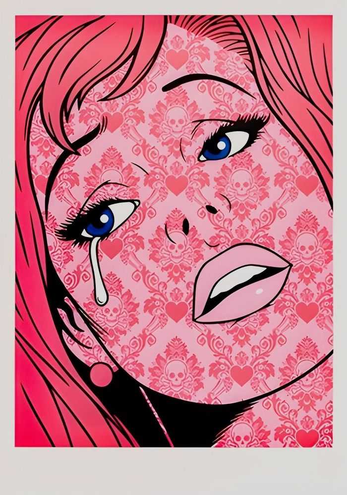 Ben Frost, ‘Wallflower’, 17-05-2018, Print, Screen Print, Dangerfork,