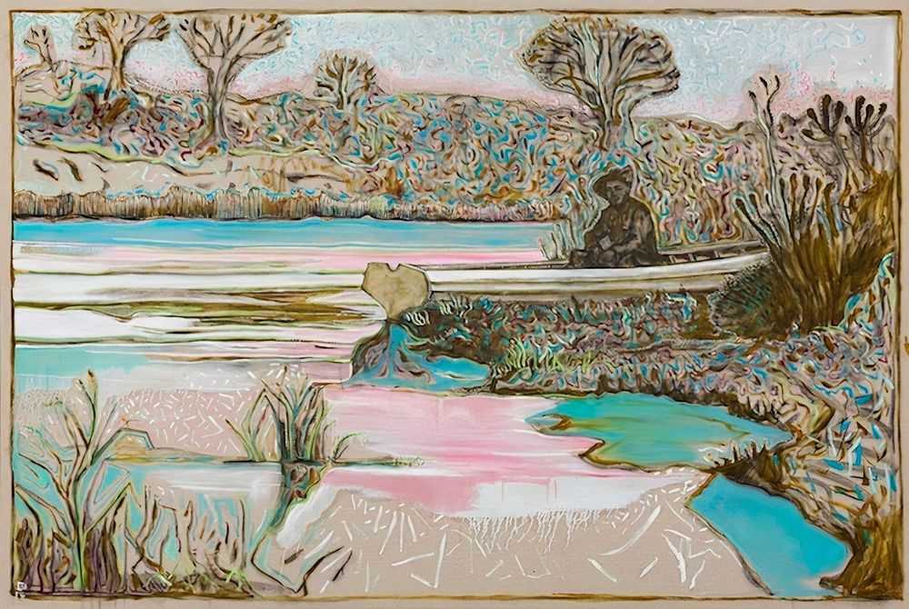 Billy Childish, ‘River Garden, Kroonstad 1901 (Version)’, 09-10-2014, Print, Archival reproduction print on heavy matt stock, L-13 Light Industrial Workshop, Numbered