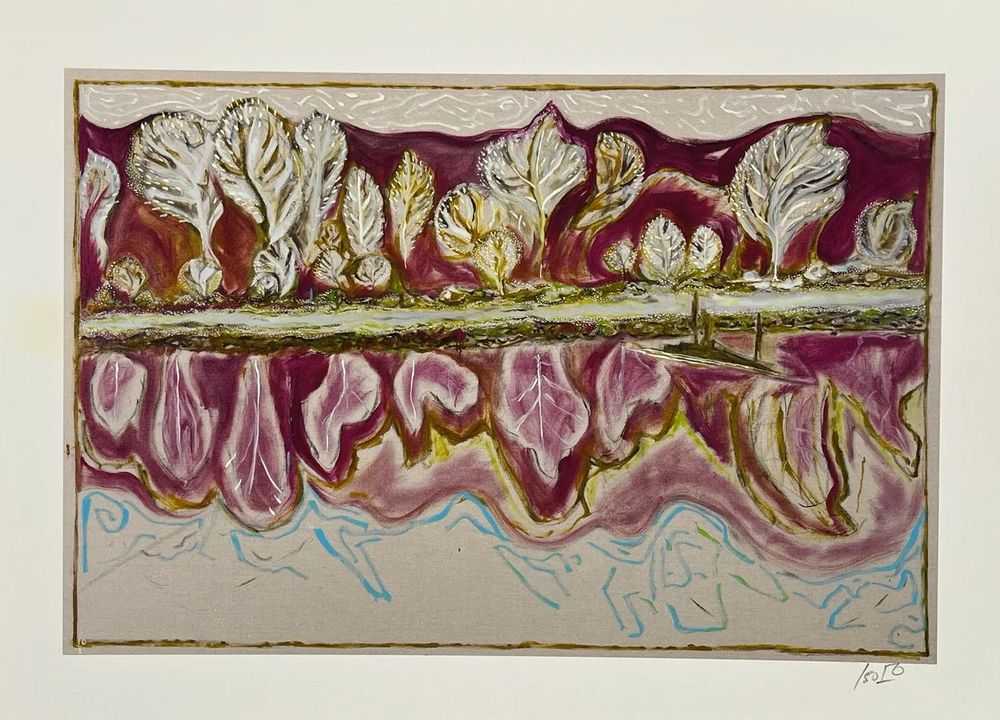 Billy Childish, ‘Serenity Of Stillness (2013)’, 2013, Print, Archival reproduction print on heavy matt stock, null, Numbered