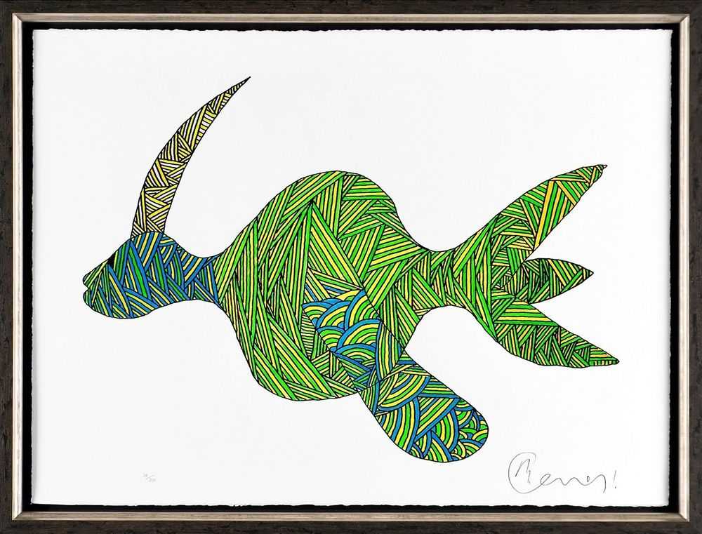 Billy Connolly, ‘GoZunder Fish’, 2022, Print, Fine Art Print, Castle Fine Art, Framed