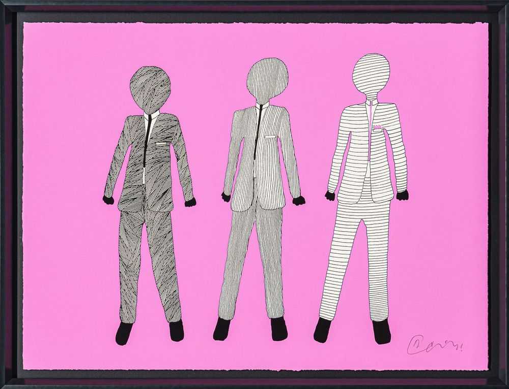 Billy Connolly, ‘Pink Tie & Hanky’, 2021, Print, Pigment print on paper, Castle Fine Art, Numbered, Framed