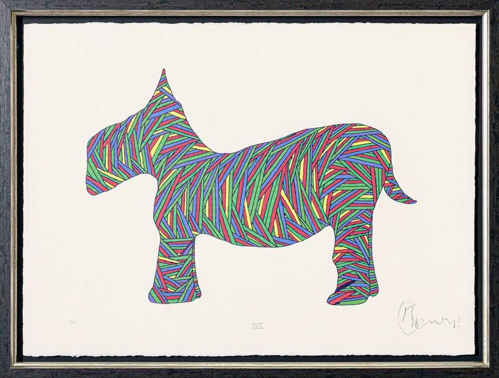 Billy Connolly, ‘Scotty Poser XXIII’, 2022, Print, Fine Art Print, Castle Fine Art, Framed
