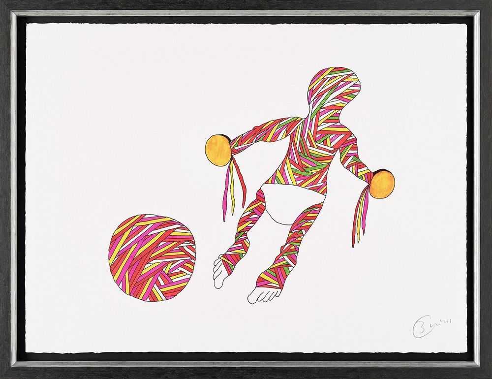Billy Connolly, ‘Tambourine Man’, 2021, Print, Fine Art Print, Castle Fine Art, Framed