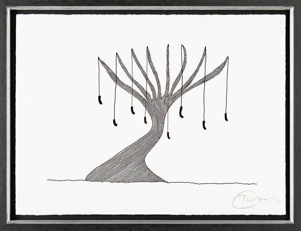 Billy Connolly, ‘The Sausage Tree’, 2020, Print, Fine Art Print, Castle Fine Art, Framed