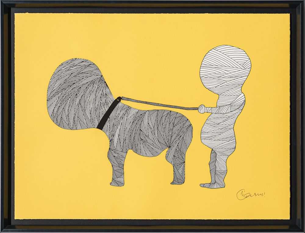 Billy Connolly, ‘Walkies’, 2021, Print, Pigment print on paper, Castle Fine Art, Numbered, Framed