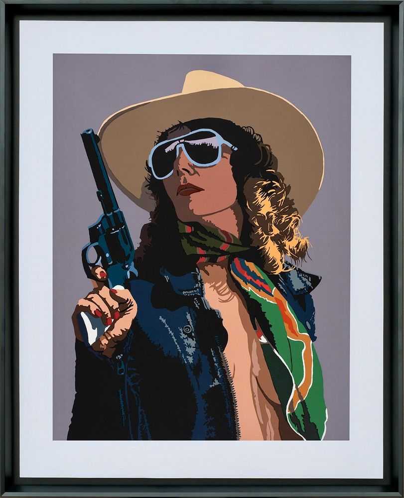 Billy Schenck, ‘Psycho Killer #2’, 2018, Print, Silkscreen print, Castle Fine Art, Numbered, Framed