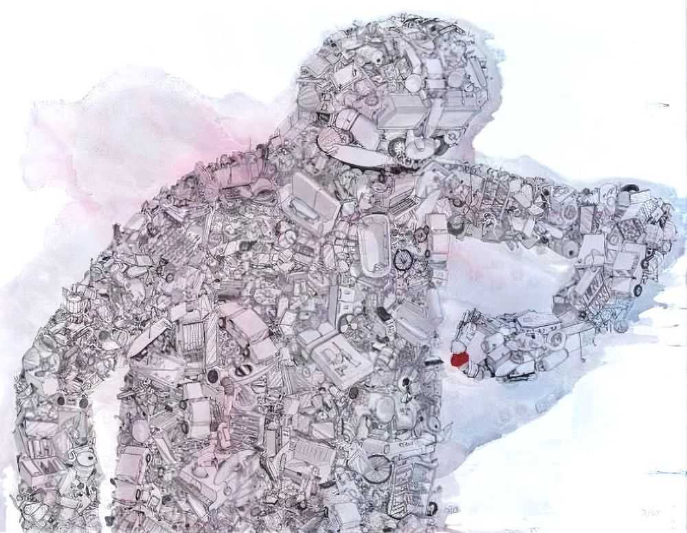 Blu, ‘Rennes (Special)’, 25-04-2011, Print, Screenprint on 290 grams fabriano cotton rag, Studiocromie, Numbered, Handfinished