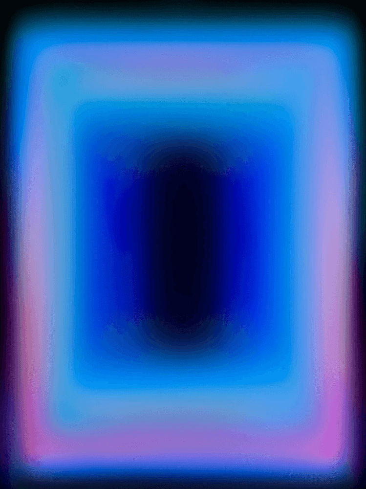 Nick Thomm, ‘Spirits (Blue) XL’, 2024, Print, Archival Pigment Print on 310gsm Museum Grade Artist Paper, Self Released, Numbered
