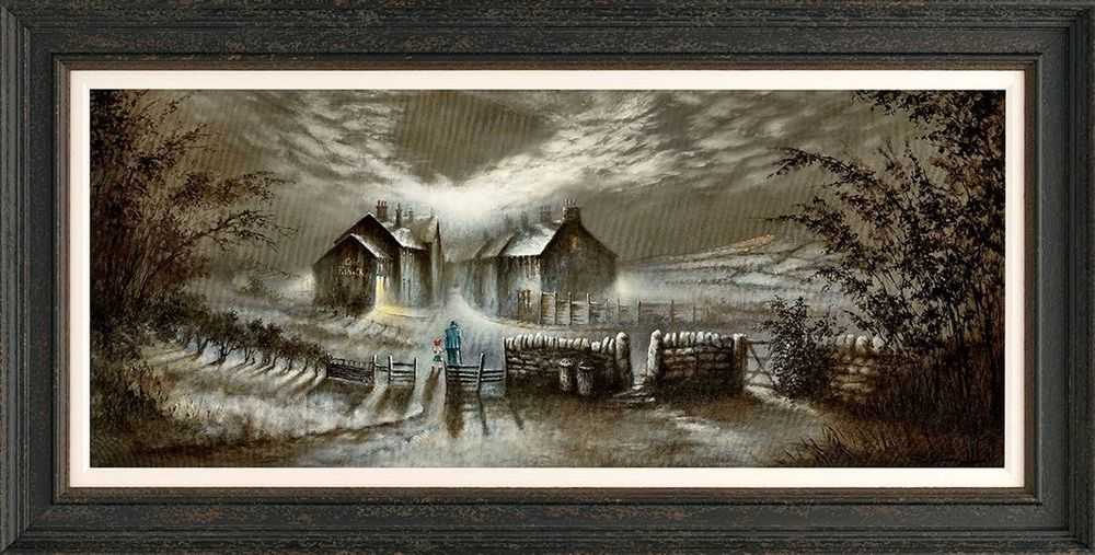 Bob Barker, ‘A Fish And Two Penn'Orth’, 2021, Print, Hand-varnished giclée on canvas, Castle Fine Art, Framed