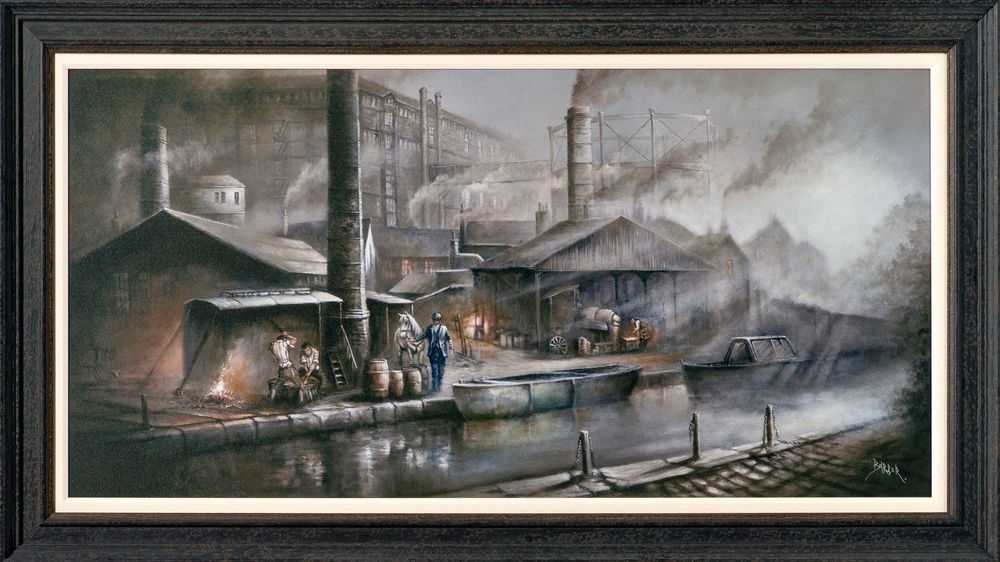 Bob Barker, ‘Across The Cut’, 2024, Print, Giclée on Canvas Board, Castle Fine Art, 