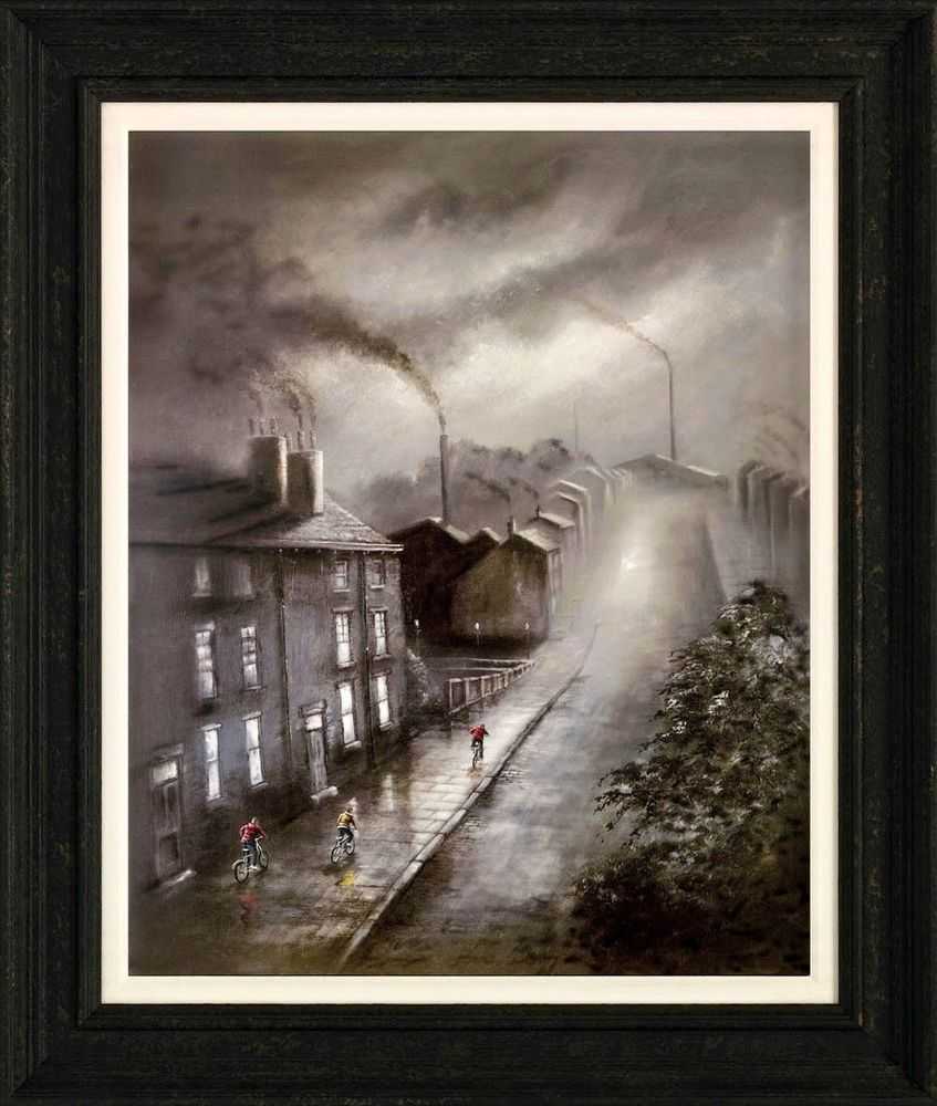 Bob Barker, ‘Catch Me If You Can’, 2012, Print, Canvas on board, Castle Fine Art, Framed