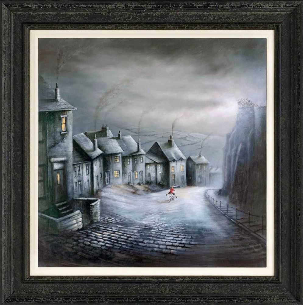 Bob Barker, ‘Here I Go Again’, 2012, Print, Canvas on board, Castle Fine Art, Framed