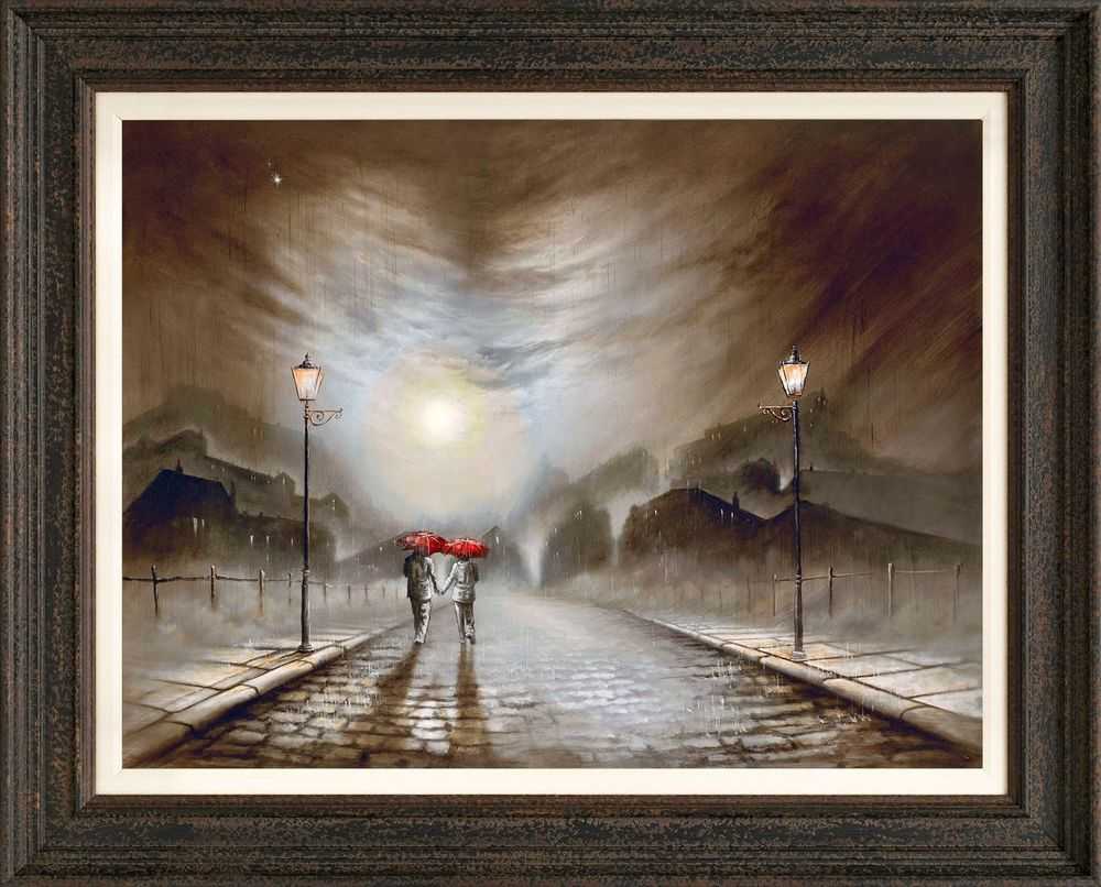 Bob Barker, ‘Lover's Moon’, 2016, Print, Canvas on board, Castle Fine Art, Framed