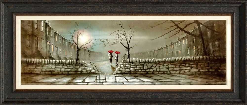 Bob Barker, ‘Moonlight Hearts’, 2014, Print, Canvas on board, Castle Fine Art, Framed
