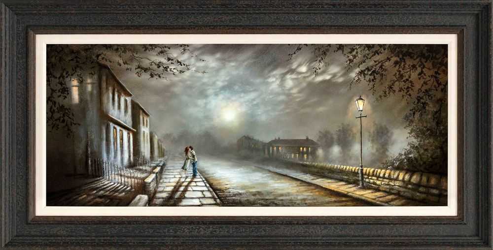 Bob Barker, ‘Moonlight Whispers’, 2023, Print, Hand-varnished giclée on canvas, Castle Fine Art, Framed
