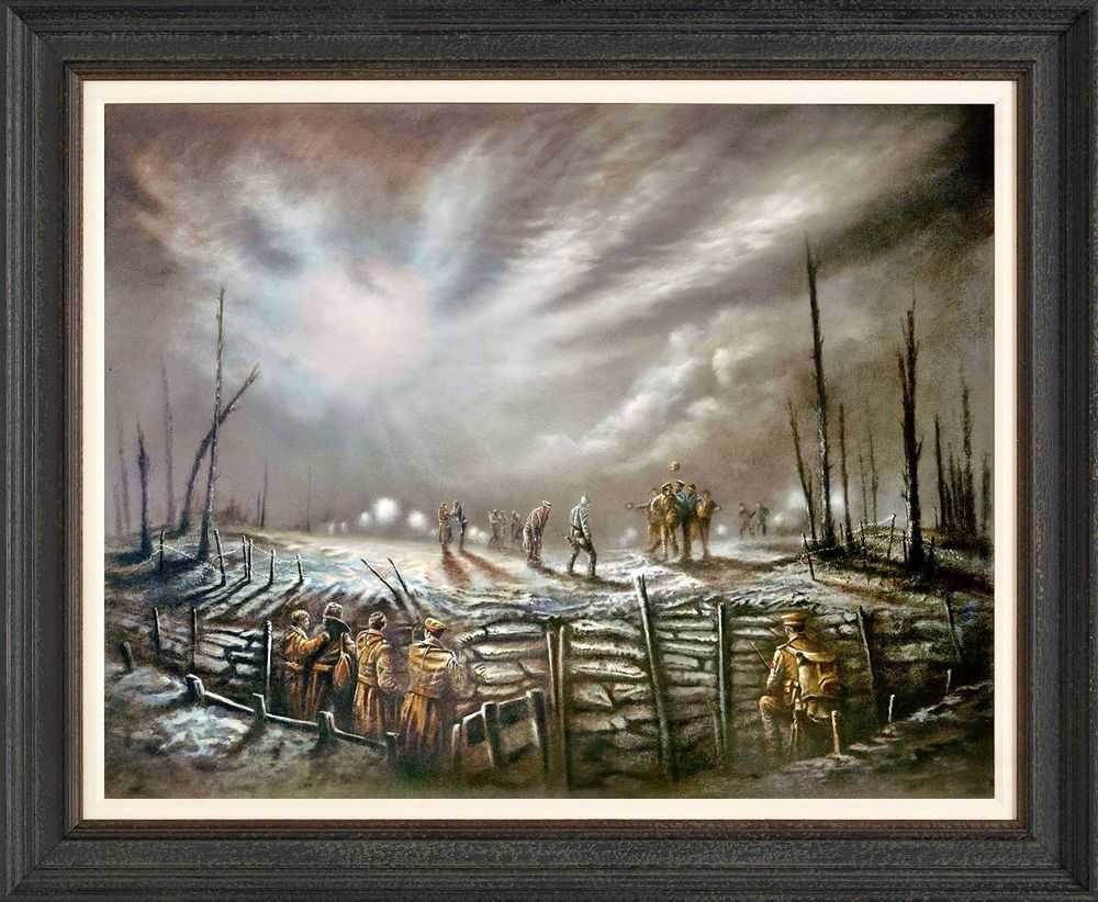 Bob Barker, ‘Sod This for a Game of Soldiers!’, 2014, Print, Fine Art Print, Castle Fine Art, Framed