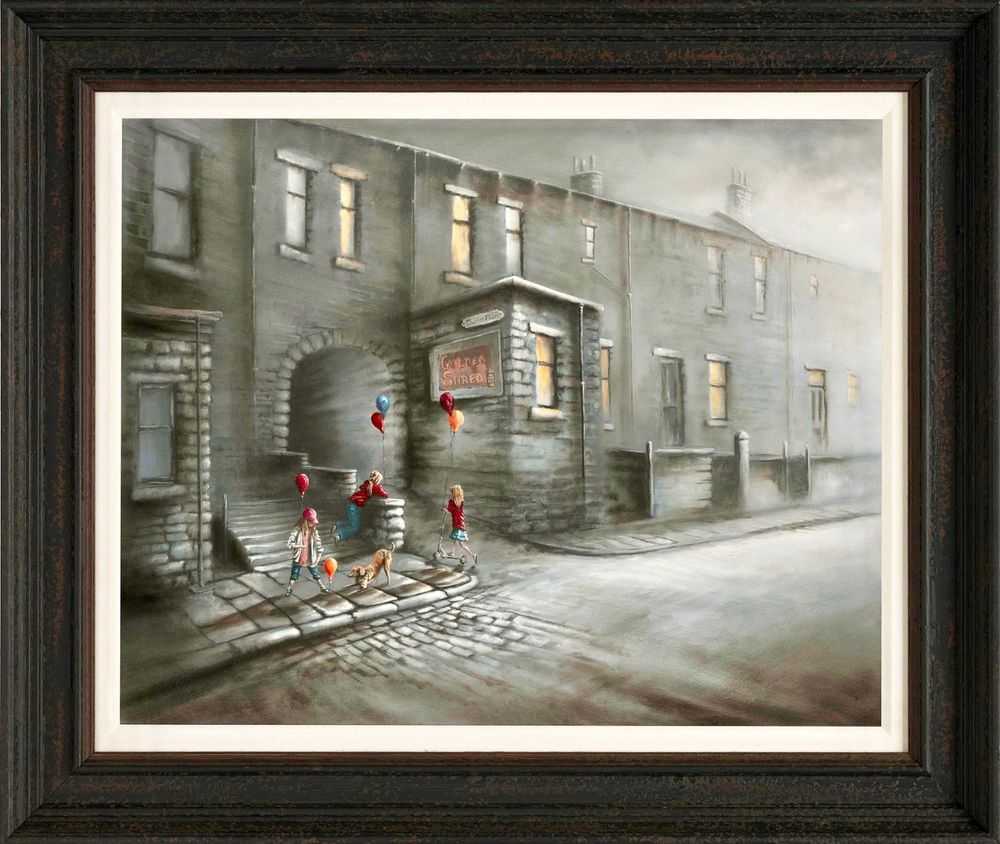 Bob Barker, ‘Spread A Little Happiness’, 2013, Print, Fine Art Print, Castle Fine Art, Framed