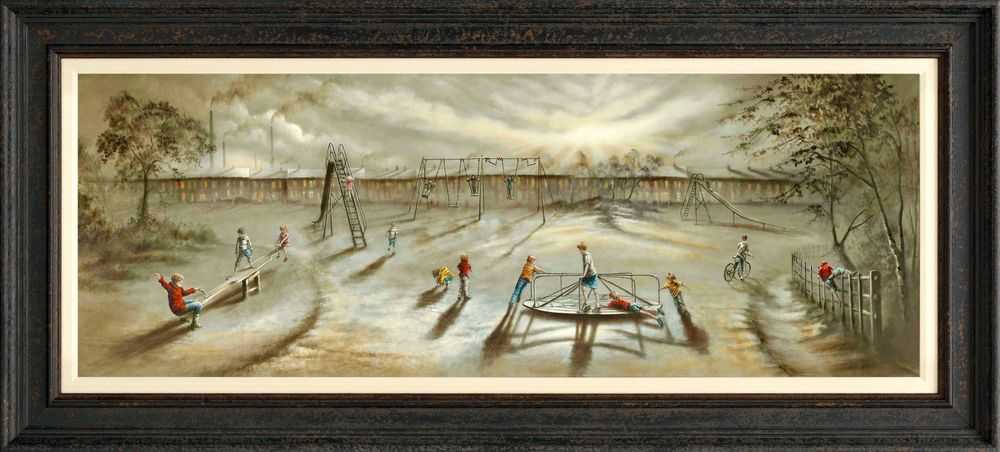 Bob Barker, ‘Swings & Roundabouts’, 2016, Print, Fine Art Print, Castle Fine Art, Framed