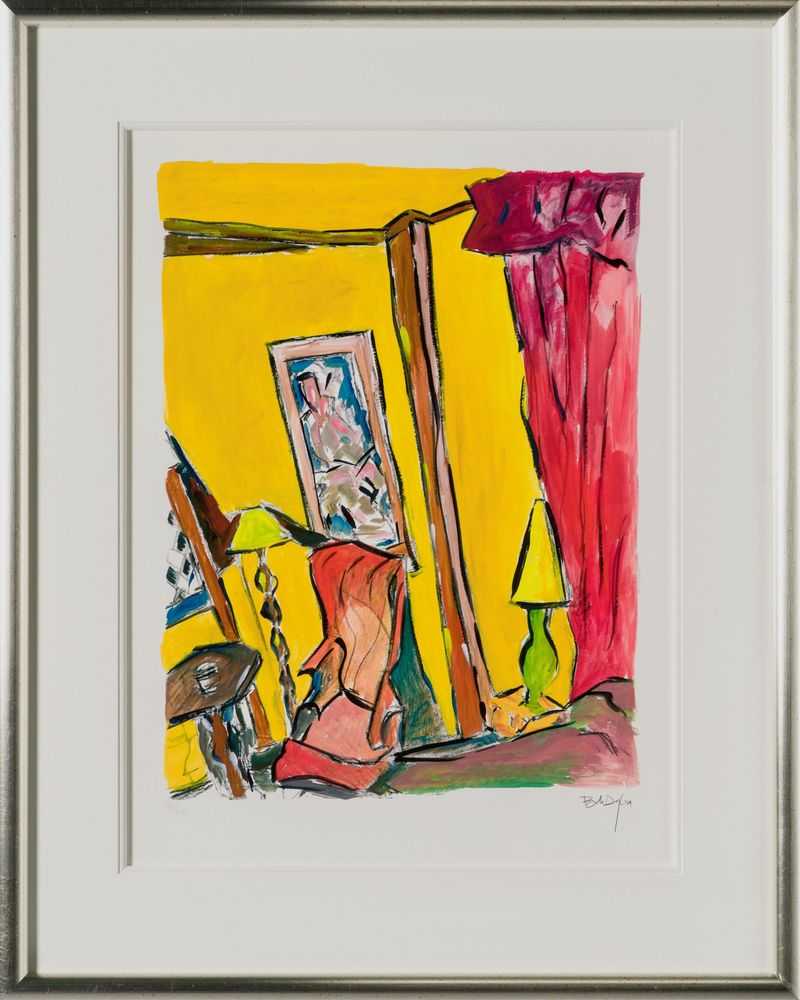 Bob Dylan, ‘Bragg Apartment, New York City (2008) (Framed)’, 2008, Print, Fine Art Print, Castle Fine Art, Numbered, Framed