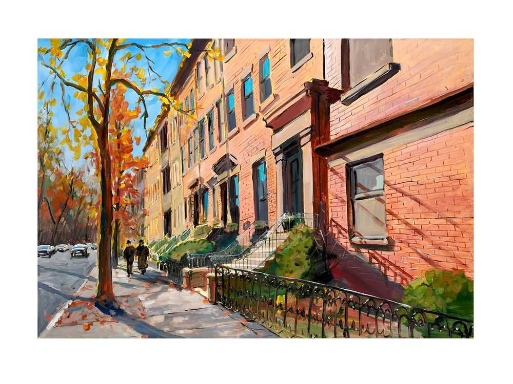 Bob Dylan, ‘Brooklyn Heights (2016)’, 2016, Print, Fine art print, Halcyon Gallery, Numbered