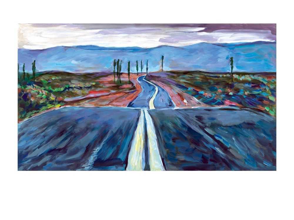 Bob Dylan, ‘Endless Highway (2017)’, 2017, Print, Silkscreen, Halcyon Gallery, Numbered