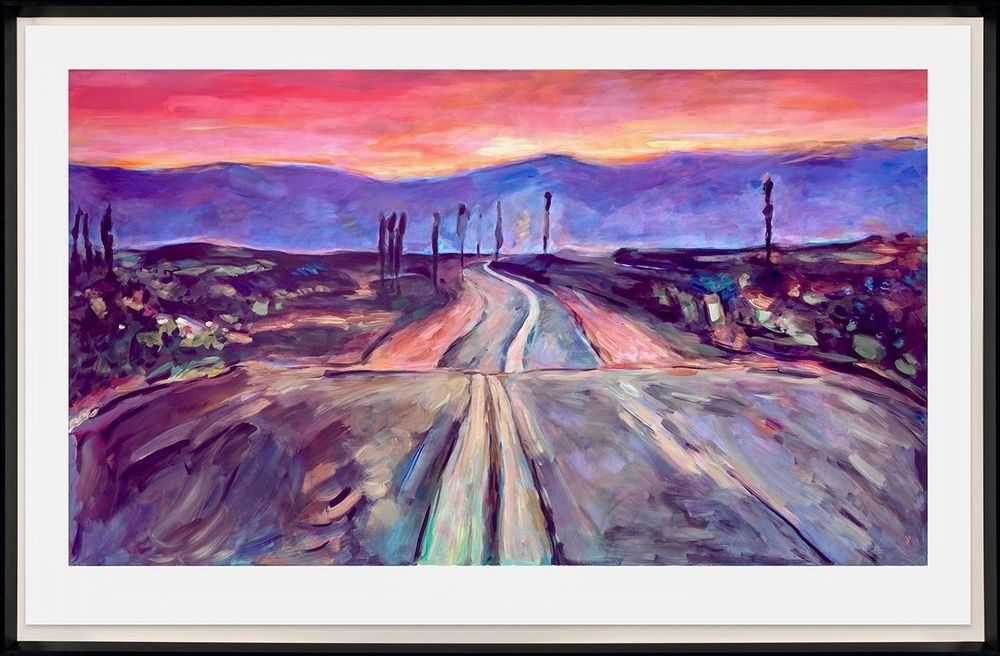 Bob Dylan, ‘Endless Highway (2017) (Framed)’, 2017, Print, Fine Art Print, Castle Fine Art, Numbered, Framed