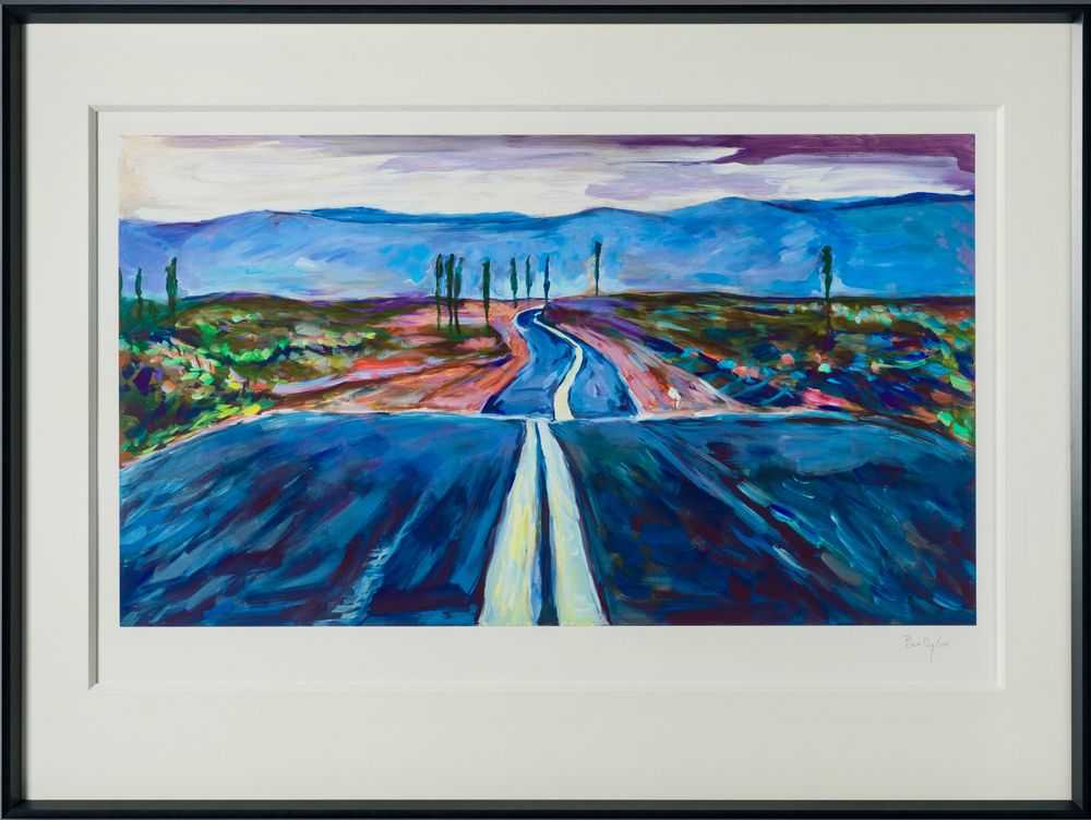 Bob Dylan, ‘Endless Highway - Large (2017) (Framed)’, 2017, Print, Fine Art Print, Castle Fine Art, Numbered, Framed