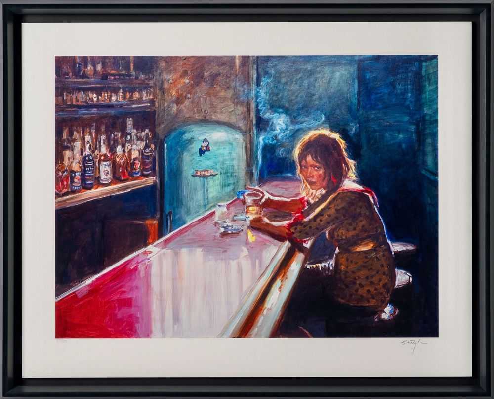 Bob Dylan, ‘Hideaway Woman (2021) (Framed)’, 2021, Print, Fine Art Print, Castle Fine Art, Numbered, Framed