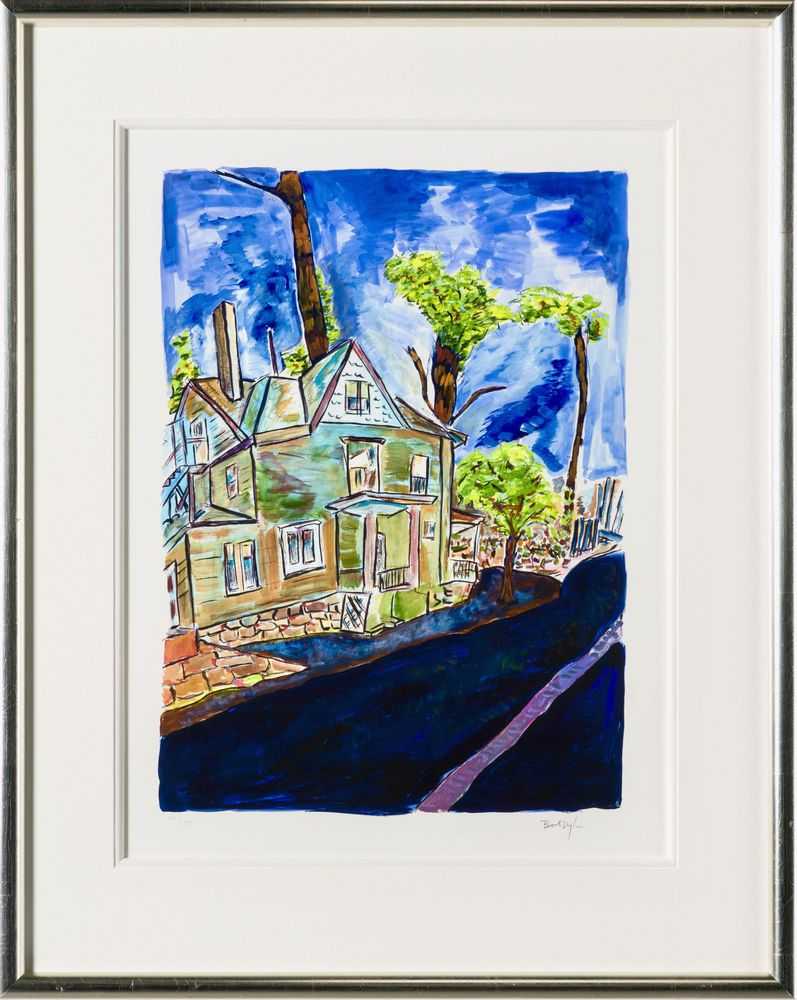 Bob Dylan, ‘House on Union Street (2012) (Framed)’, 2012, Print, Fine Art Print, Castle Fine Art, Numbered, Framed