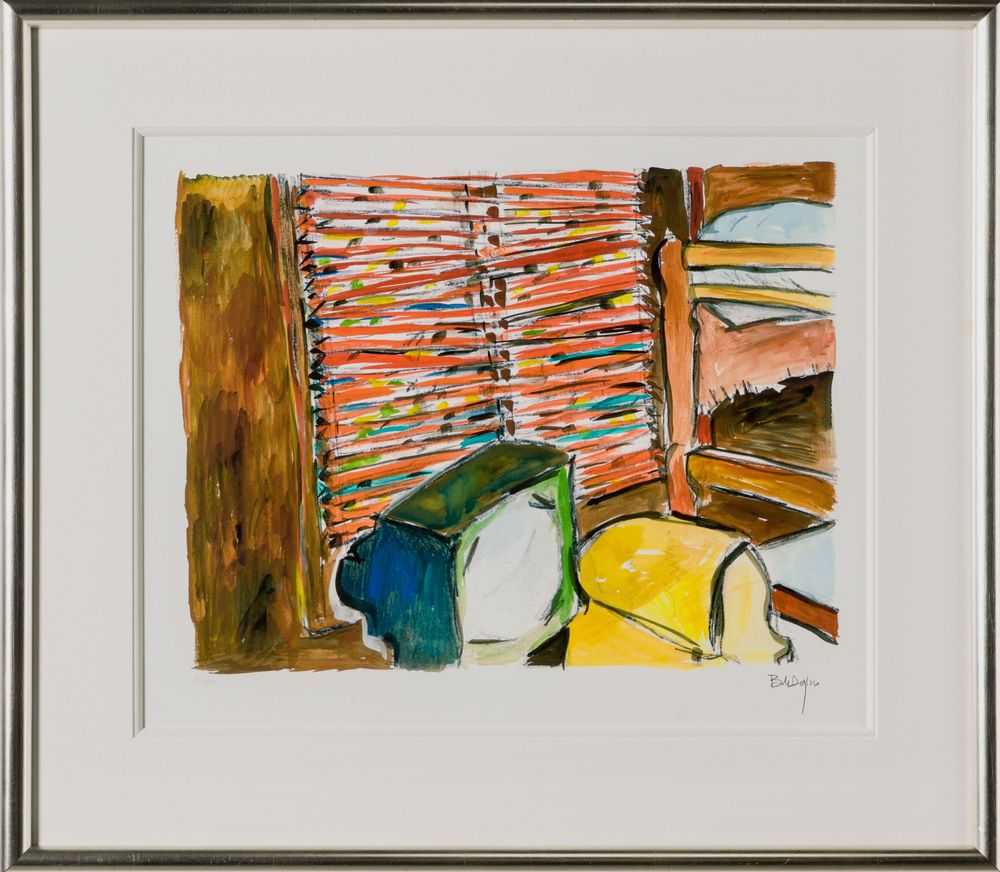 Bob Dylan, ‘Lakeside Cabin (2008) (Framed)’, 2008, Print, Fine Art Print, Castle Fine Art, Numbered, Framed