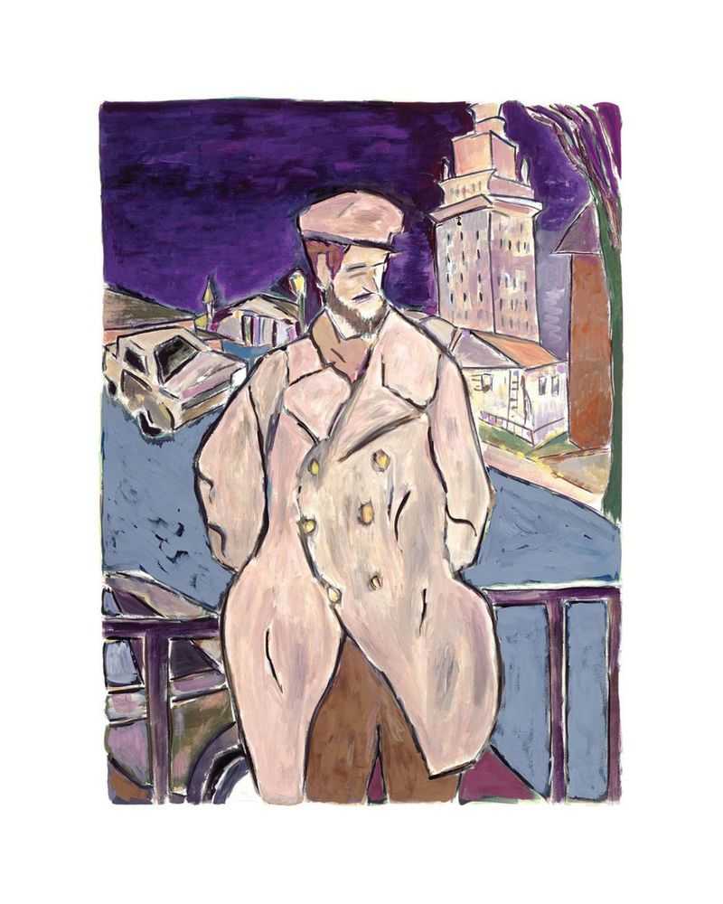 Bob Dylan, ‘Man on a Bridge (2011)’, 2011, Print, Fine art print, Halcyon Gallery, Numbered