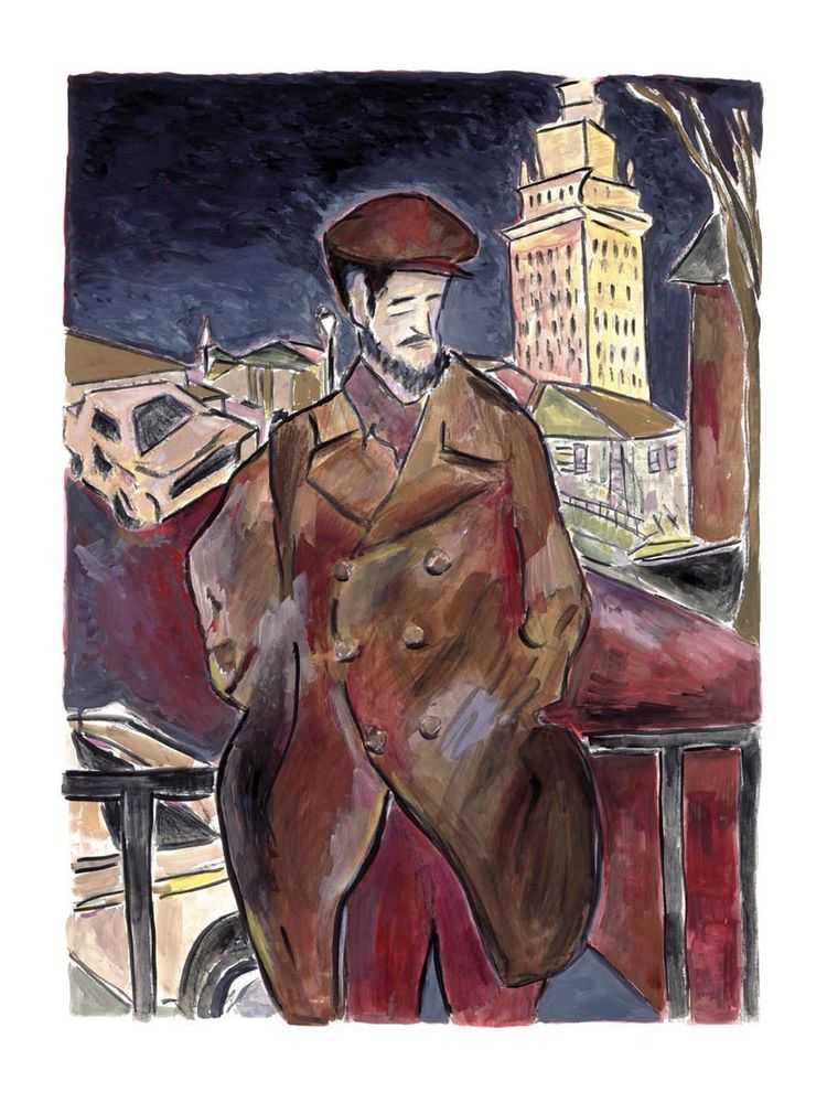 Bob Dylan, ‘Man on a Bridge - Large (2010)’, 2010, Print, Fine art print, Halcyon Gallery, Numbered