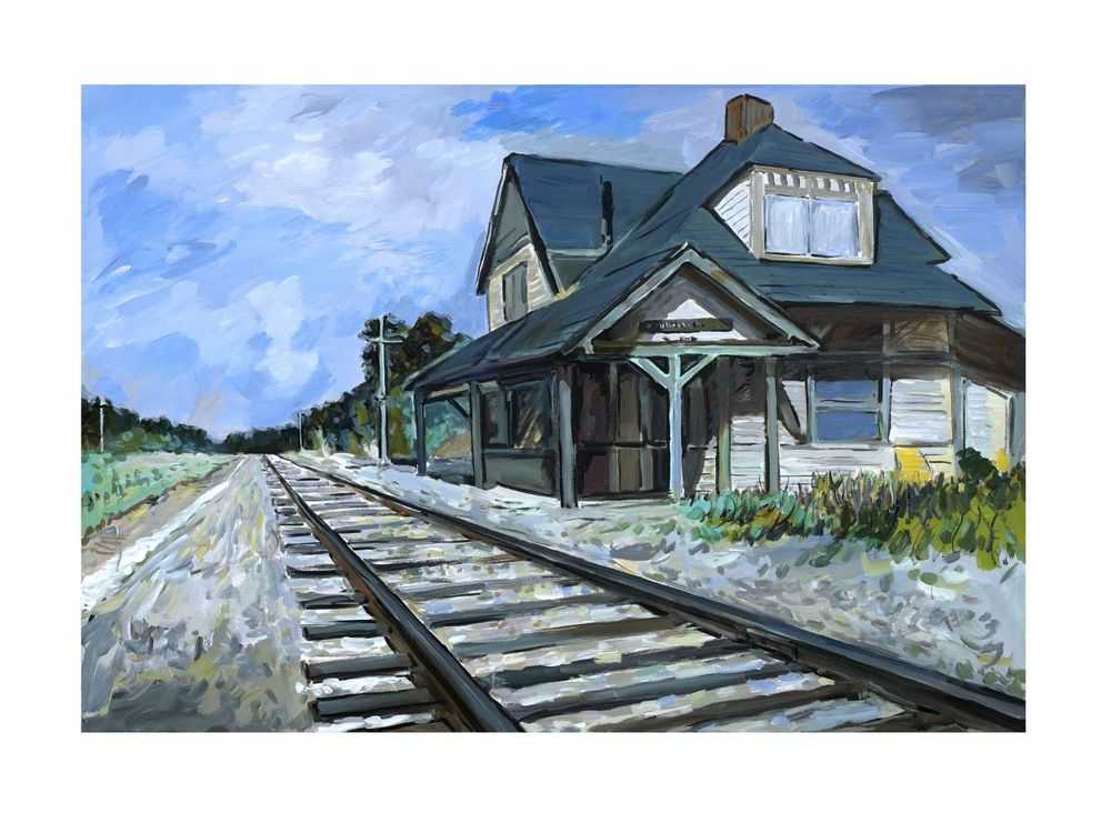 Bob Dylan, ‘New England Depot’, 2019, Print, Fine art print, Halcyon Gallery, Numbered