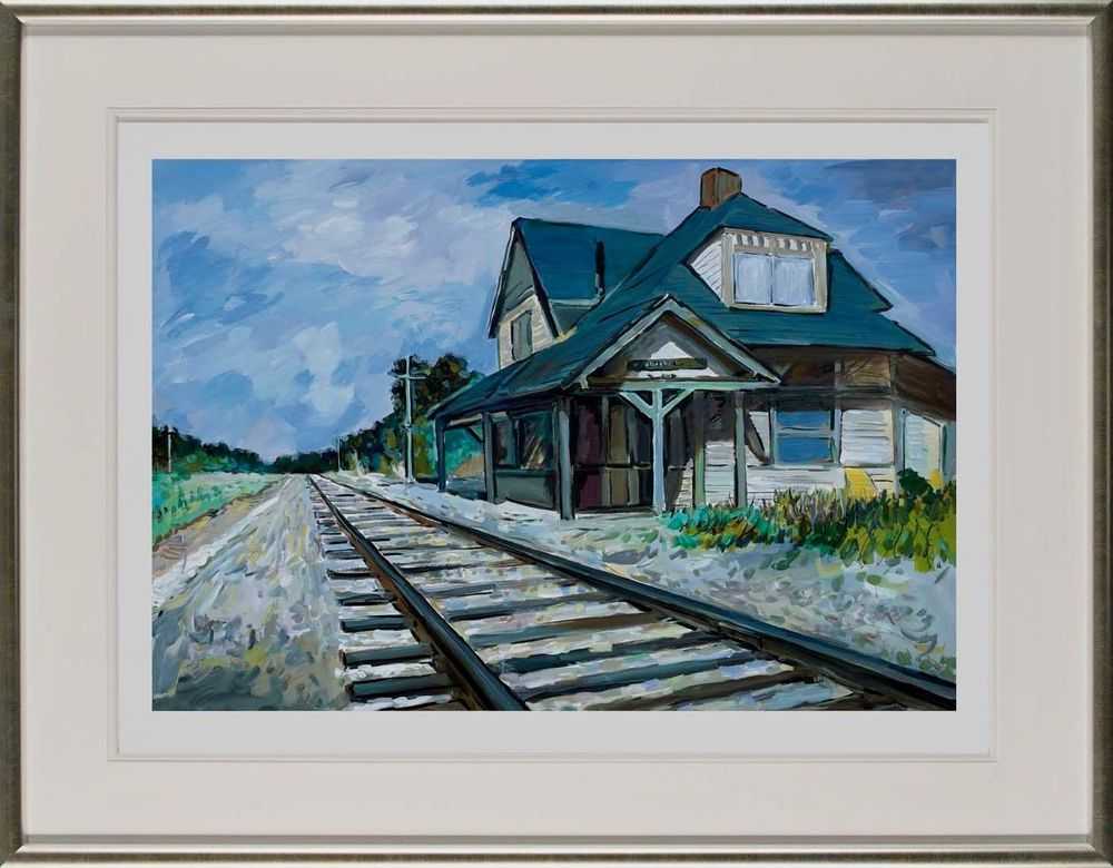 Bob Dylan, ‘New England Depot (2019) (Framed)’, 2019, Print, Fine Art Print, Castle Fine Art, Numbered, Framed