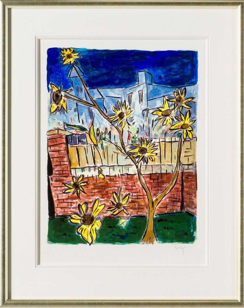 Bob Dylan, ‘Sunflowers (2010) (Framed)’, 2010, Print, Fine Art Print, Castle Fine Art, Numbered, Framed