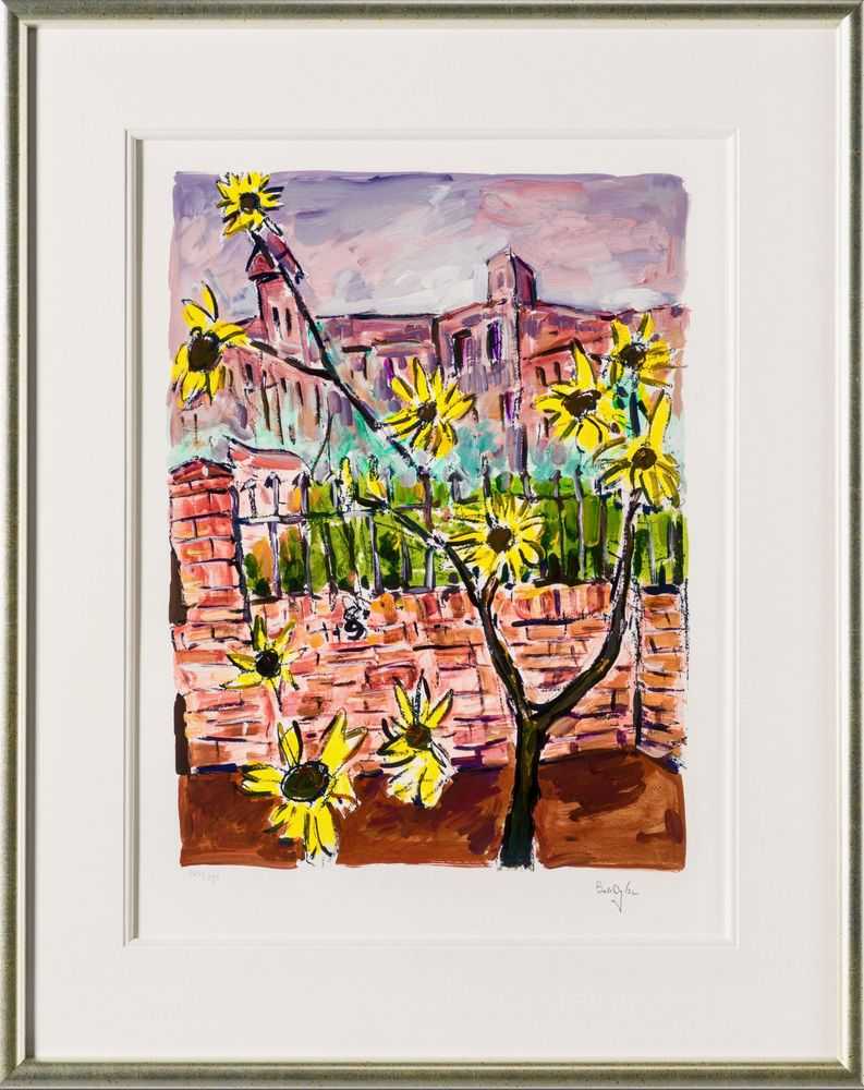Bob Dylan, ‘Sunflowers (2018) (Framed)’, 2018, Print, Fine Art Print, Castle Fine Art, Numbered, Framed
