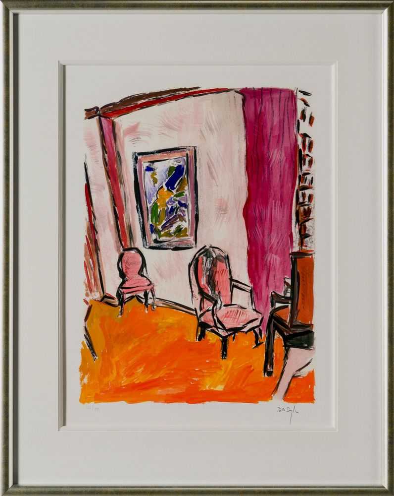 Bob Dylan, ‘Three Chairs (2009) (Framed)’, 2009, Print, Fine Art Print, Castle Fine Art, Numbered, Framed