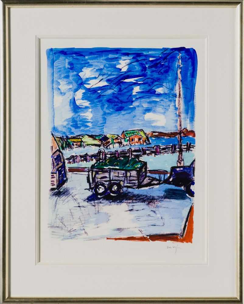 Bob Dylan, ‘Trailer (2013) (Framed)’, 2013, Print, Fine Art Print, Castle Fine Art, Numbered, Framed