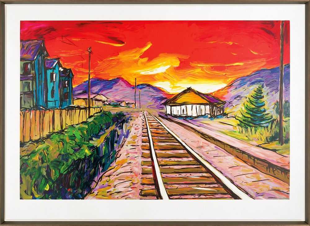 Bob Dylan, ‘Train Tracks (2019)’, 2019, Print, Fine art print on 320gsm archival paper, Halcyon Gallery, Numbered