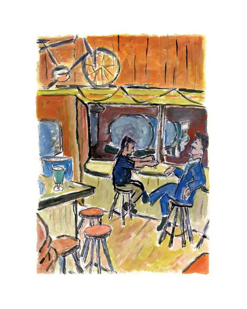 Bob Dylan, ‘Truckstop (2012)’, 2012, Print, Fine art print, Halcyon Gallery, Numbered