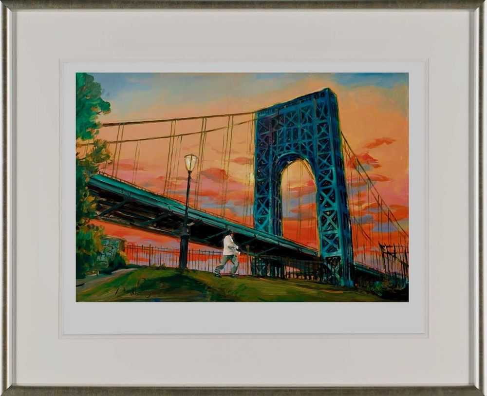 Bob Dylan, ‘Under the Bridge (2019) (Framed)’, 2019, Print, Fine Art Print, Castle Fine Art, Numbered, Framed