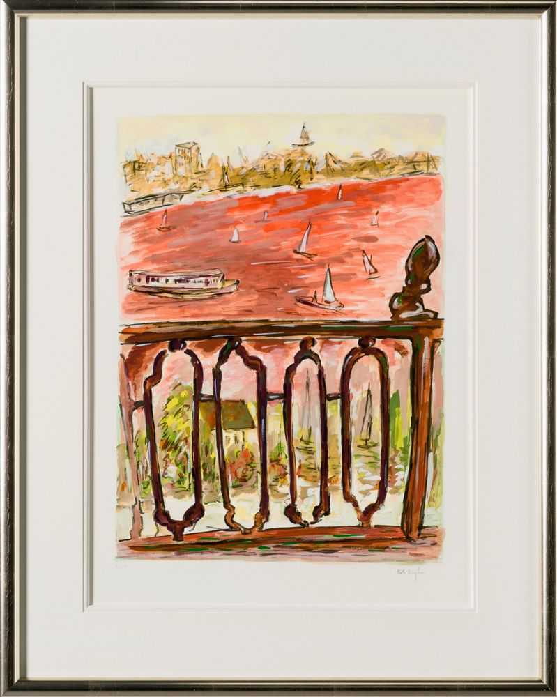 Bob Dylan, ‘Vista From Balcony (2012) (Framed)’, 2012, Print, Fine Art Print, Castle Fine Art, Numbered, Framed