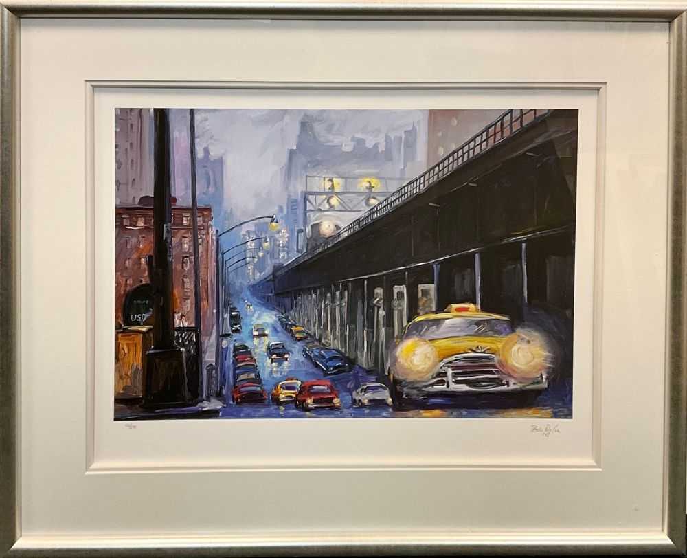 Bob Dylan, ‘Yellow Taxi (Framed)’, 2022, Print, Giclée / digital pigment print in colors on archival paper, null, Framed