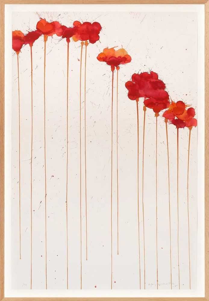 Brian Clarke, ‘Flowing Reverie’, 2025, Print,  Giclée print on Cotton Smooth Rag, HENI, Numbered, Framed